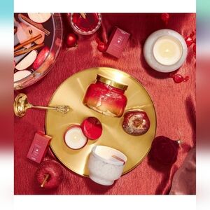 Capri Blue Glimmer Mini Tin - Apple Scented Candle (3 Oz)